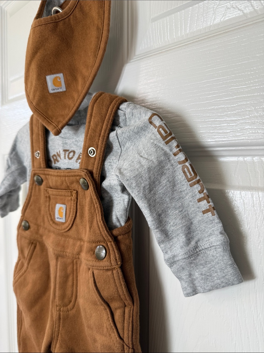Carhartt Bib Overalls 3 Piece Set - Picture 4 of 8